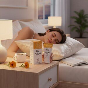 Farmasi Dr C tuna Caléndula Sleeping Mask Moisturizing 1.7 Fl oz Brand New